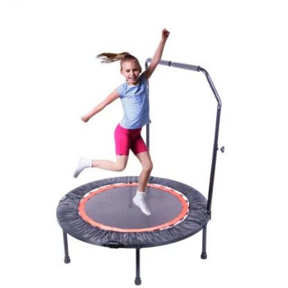 40 Inch Mini Exercise Trampoline For Adults Or Kids Indoor Fitness Rebounder Trampoline With Safety Pad Max. Load 300LBS - Image 10