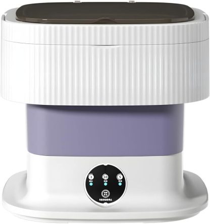 Portable Washing Machine,10L, Foldable Washer,3 Modes Deep Cleaning Of Underwear, Baby Clothes And Other Small Clothes - Image 7