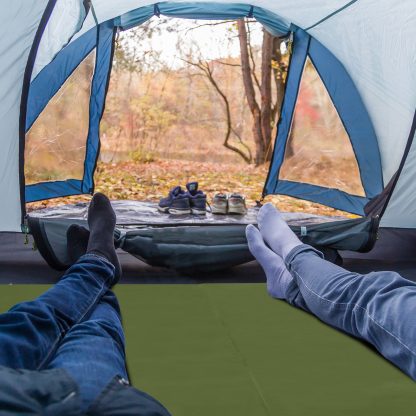75x30x2.5in, Memory Foam, Army Green, Camping Mattress With Storage Bag - Image 5