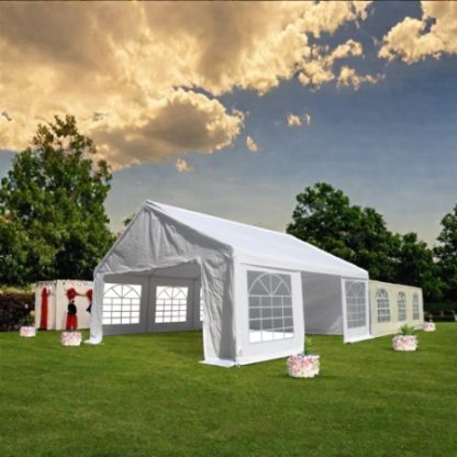20x20 Feet Party Tent Heavy Duty Marquee Canopy Outdoor Wedding Tent Carport Events Shelter Tent For Parties BBQ With Storgae Carry Bags - Image 9