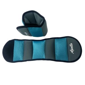 AW-3 Ankle Weights For Men And Women 1 Pair Of Wrist And Leg Weights For Yoga, Walking, Aerobics Gymwhite Icon
