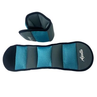 AW-3 Ankle Weights For Men And Women 1 Pair Of Wrist And Leg Weights For Yoga, Walking, Aerobics Gymwhite Icon