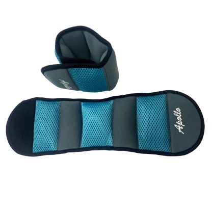 AW-3 Ankle Weights For Men And Women 1 Pair Of Wrist And Leg Weights For Yoga, Walking, Aerobics Gymwhite Icon