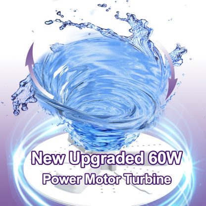 Portable Washing Machine,10L, Foldable Washer,3 Modes Deep Cleaning Of Underwear, Baby Clothes And Other Small Clothes - Image 8