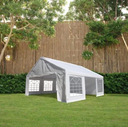 20x20 Feet Party Tent Heavy Duty Marquee Canopy Outdoor Wedding Tent Carport Events Shelter Tent For Parties BBQ With Storgae Carry Bags - Image 10